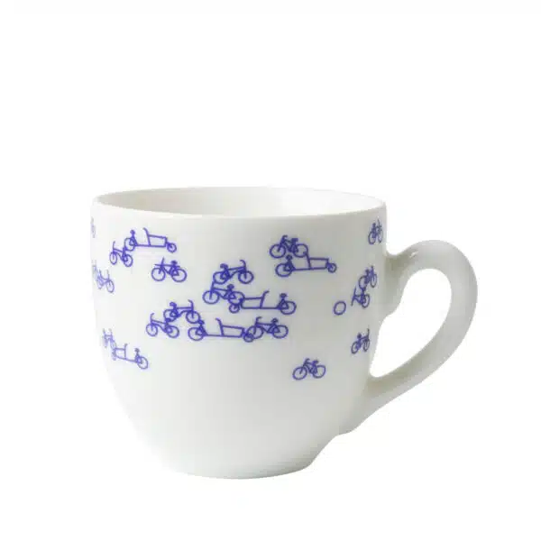 Espressokopjes set De Blauwe Fiets