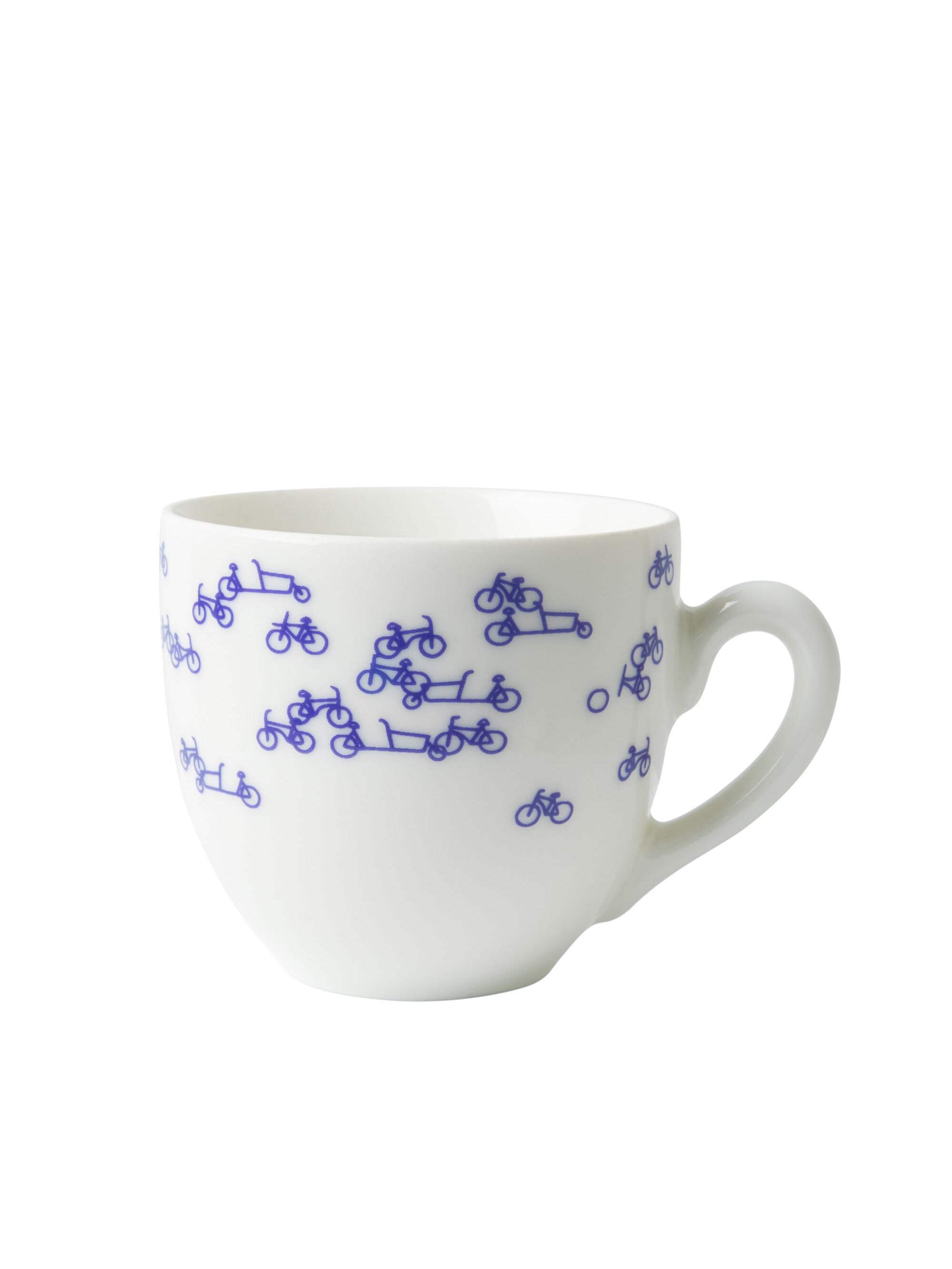 Espressokopjes set De Blauwe Fiets