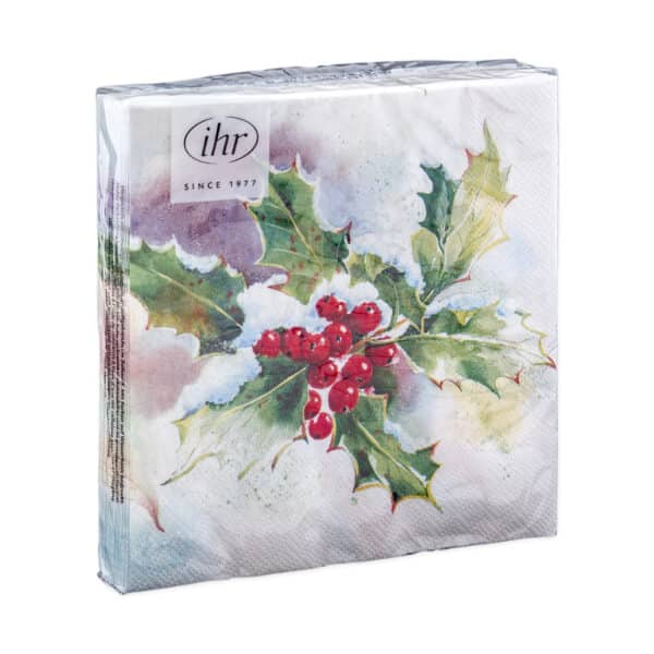 Servetten Winter Ilex