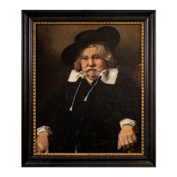 3D Reproductie Rembrandt - Portret van een oude man