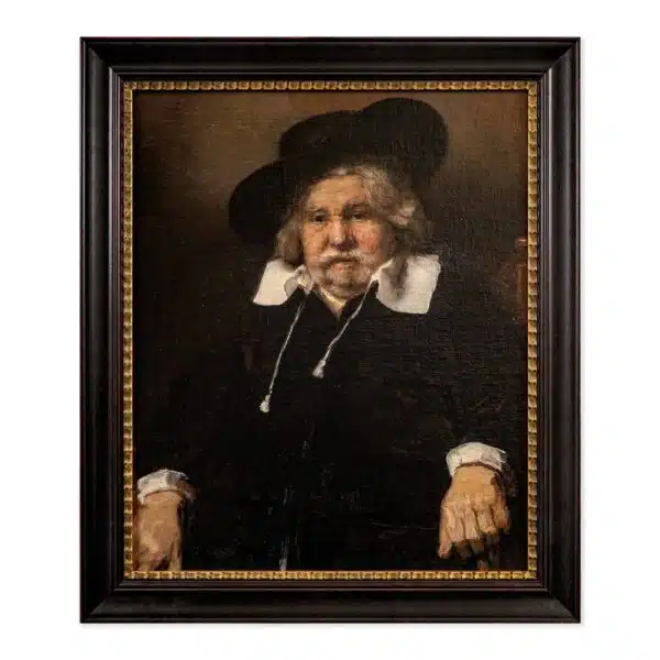 3D Reproductie Rembrandt - Portret van een oude man