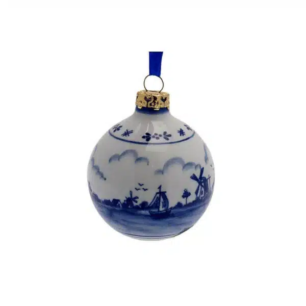 Bal landschap Delfts blauw