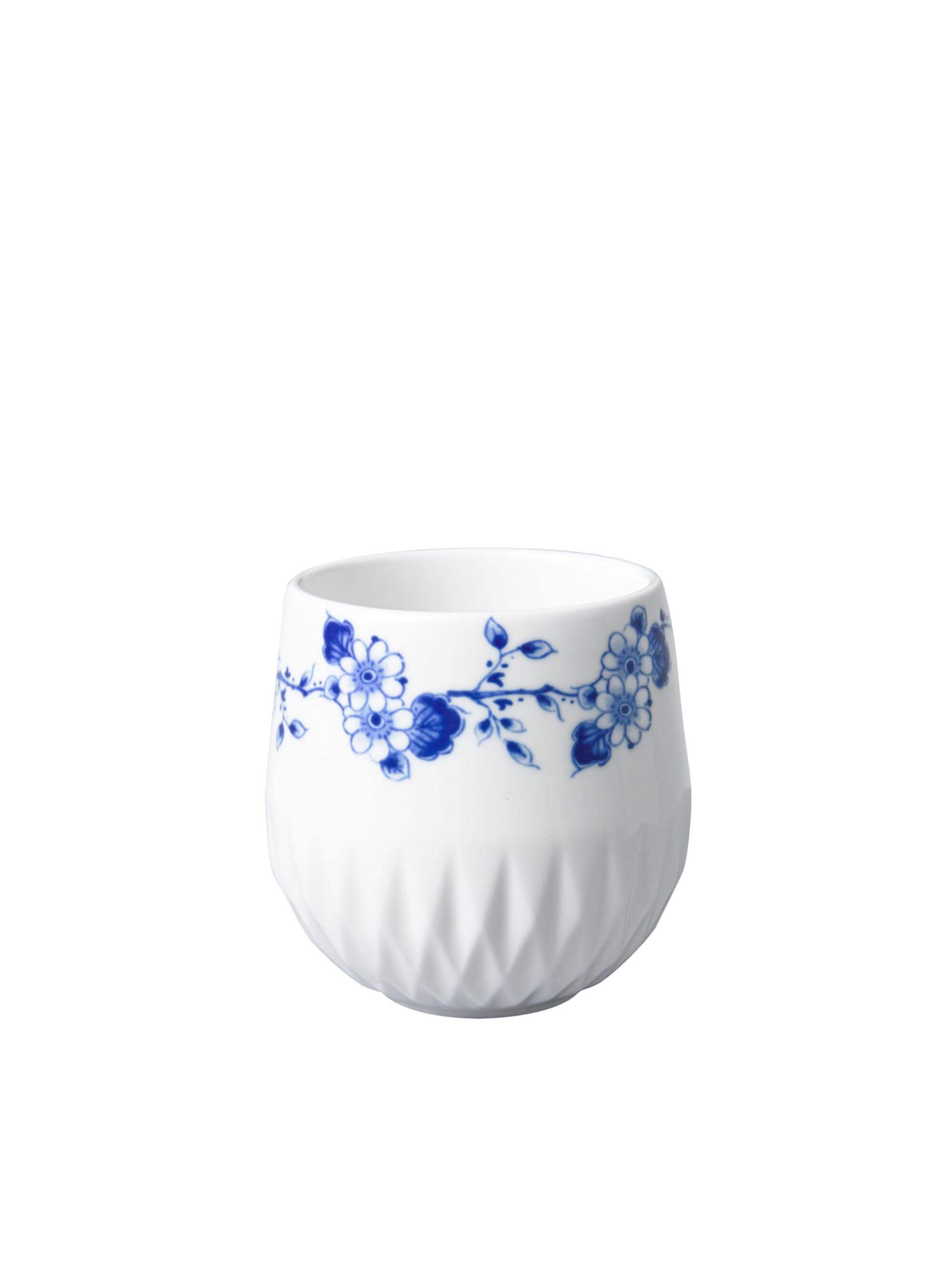 Espressokopje blauw vouw