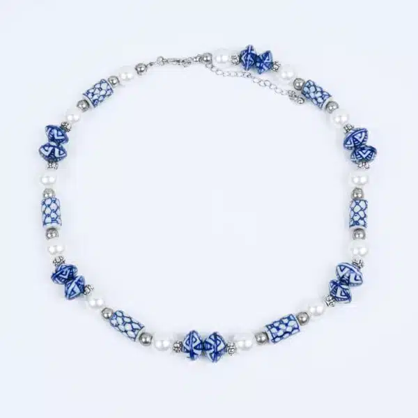 Ketting Delfts Blauw Jonkvrouw