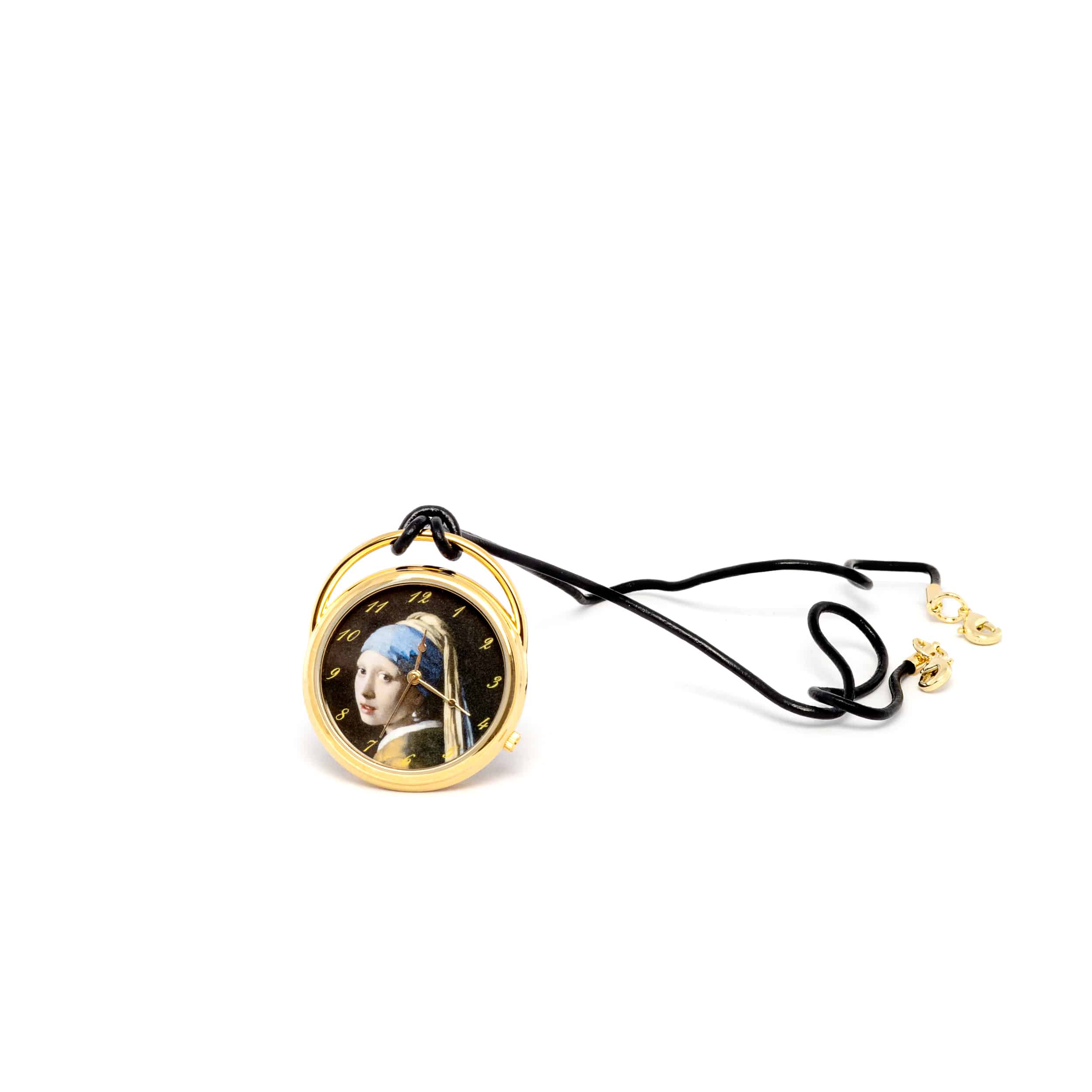 Horloge Meisje met de parel