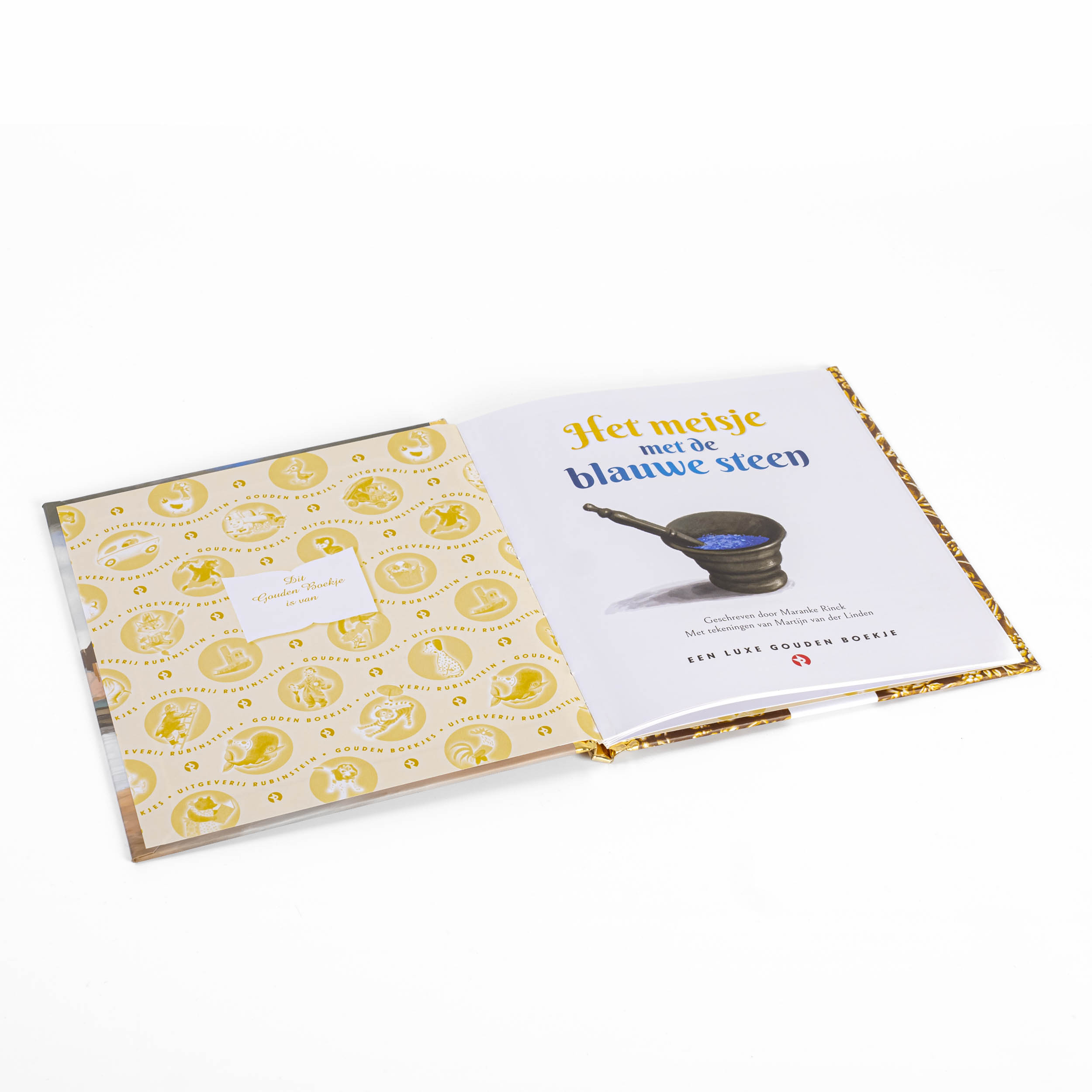 Gouden Boekjes - Het meisje met de blauwe steen