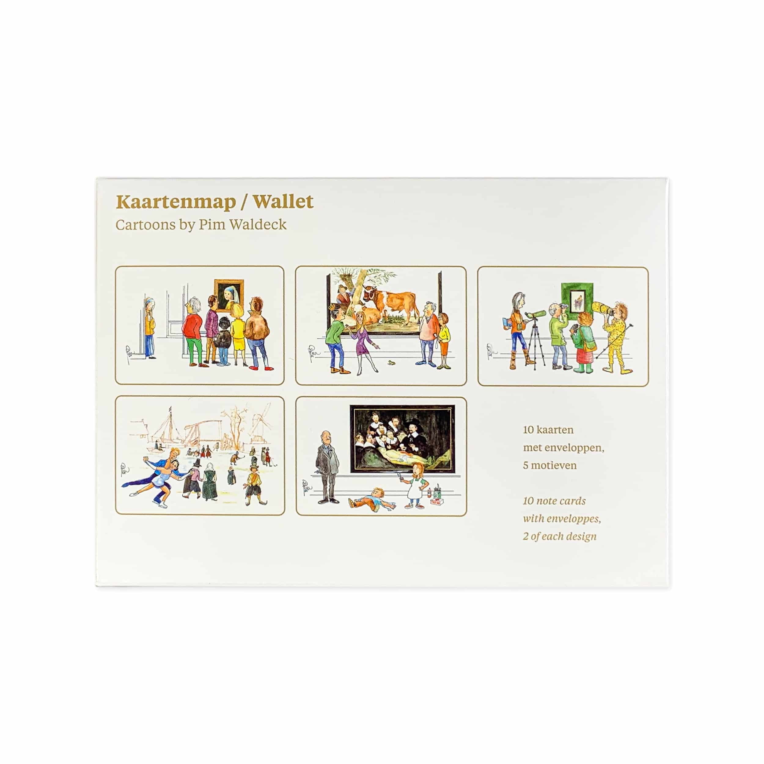 Kaartenmap Cartoons Mauritshuis