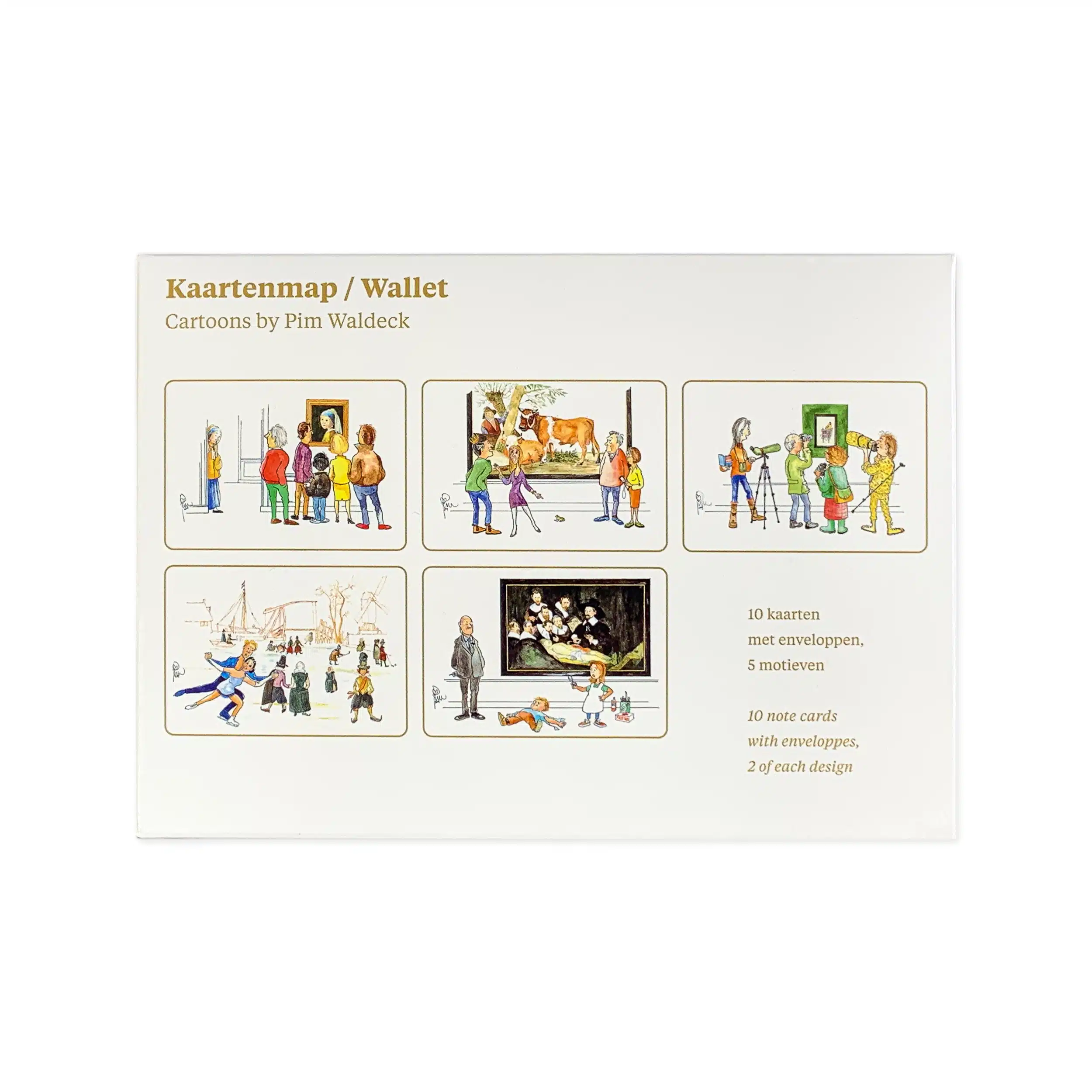 Kaartenmap Cartoons Mauritshuis