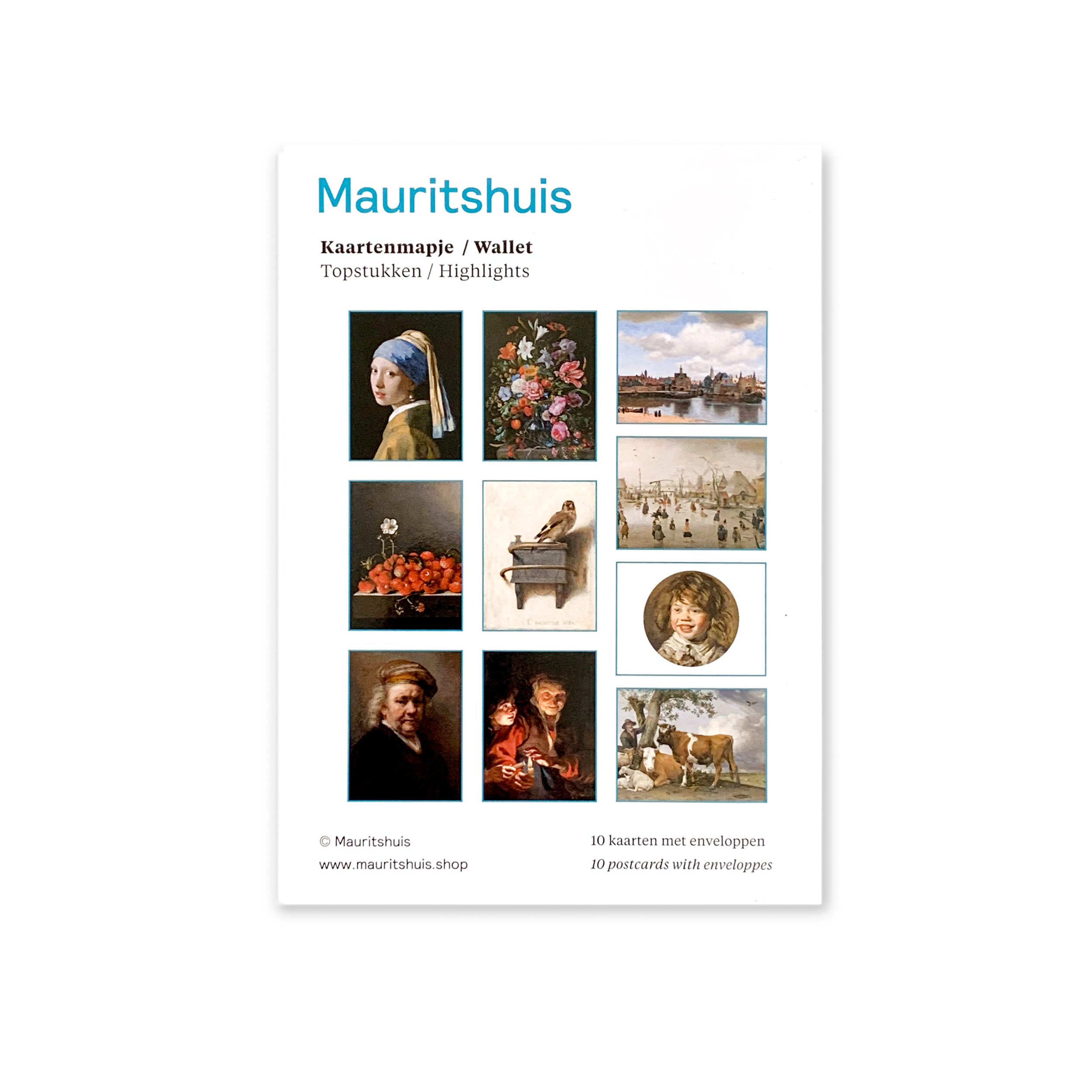 Kaartenmap Topstukken van het Mauritshuis