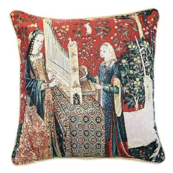 Kussenhoes Dame en Eenhoorn soh