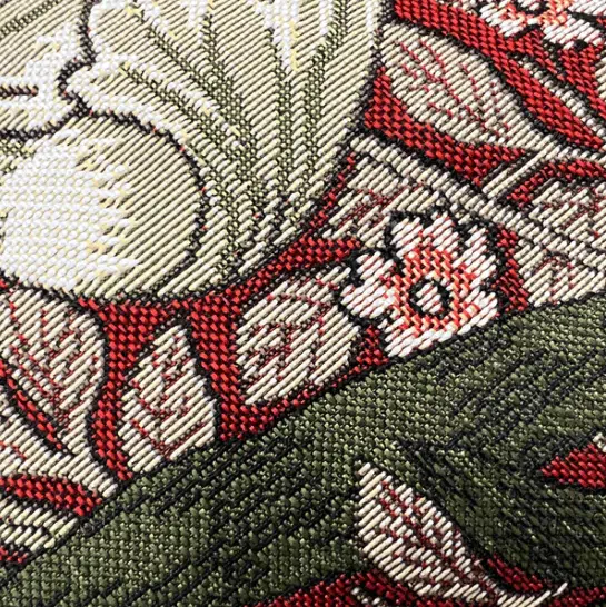 Kussenhoes Pimpernel en Thyme Rood William Morris