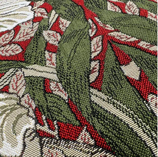 Kussenhoes Pimpernel en Thyme Rood William Morris