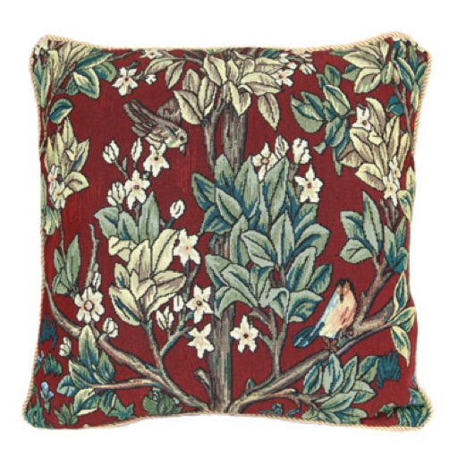 Kussenhoes Red Tree of Life - Excl filling