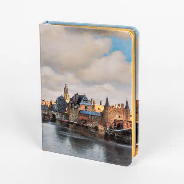 Notitieboek A6 Gezicht op Delft - Vermeer