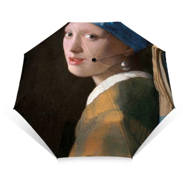 Paraplu Meisje met de Parel - vouw
