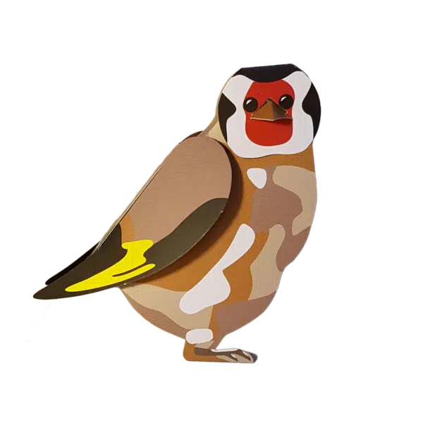 Puttertje vouwkaart met envelop