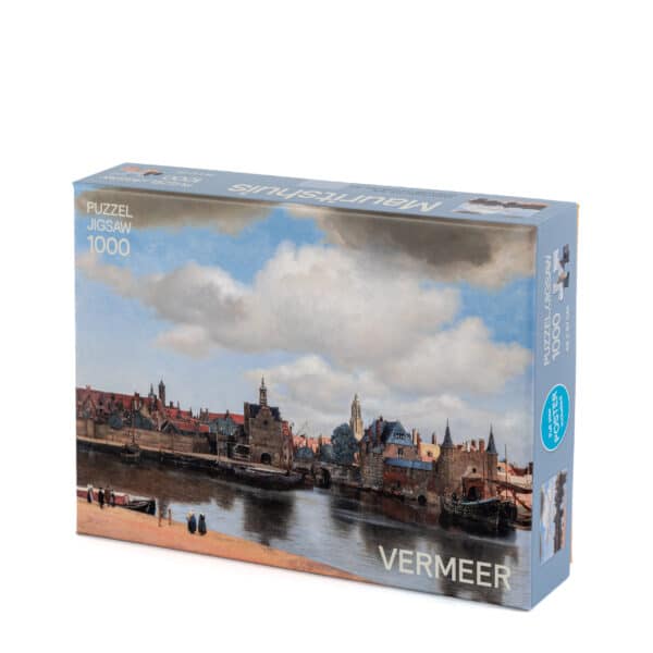 Puzzel Gezicht op Delft