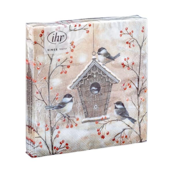 Servetten Beautiful birdhouse