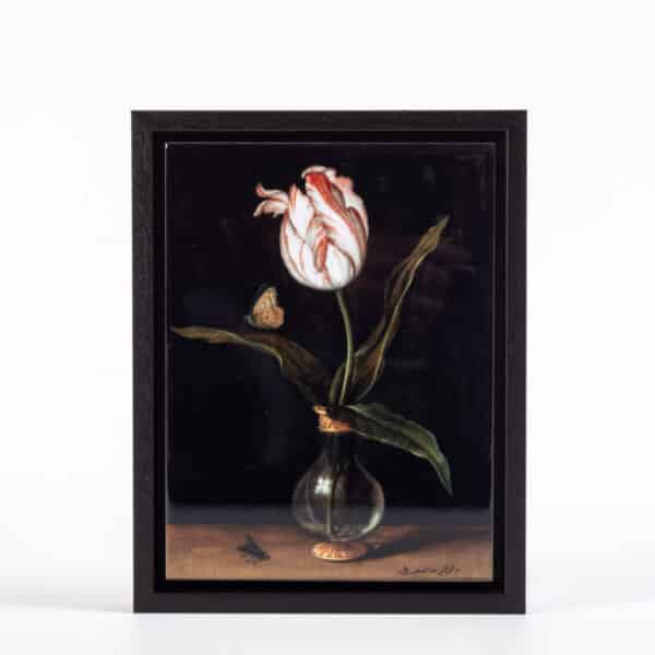 Tegel Tulp 20 x 15 in lijst