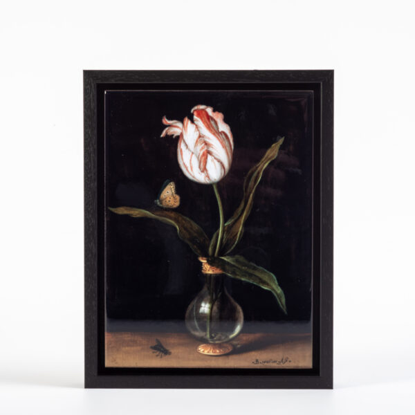 Tegel Tulp 20 x 15 in lijst