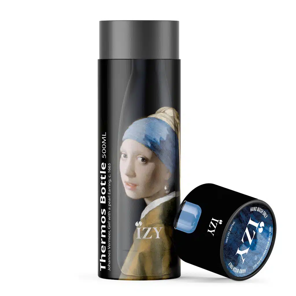 Thermosfles Meisje met de Parel