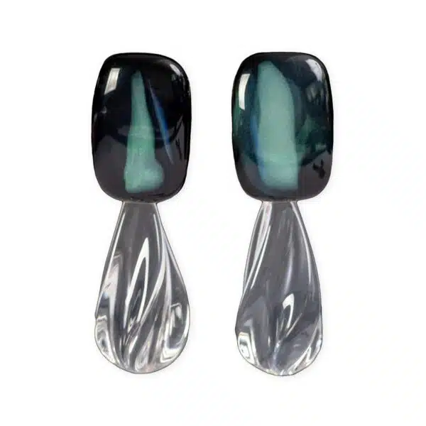 Oorbellen Crystal Druppel - Ocean