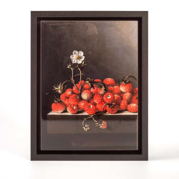 Tegel Aardbeien 20 x 15 in lijst