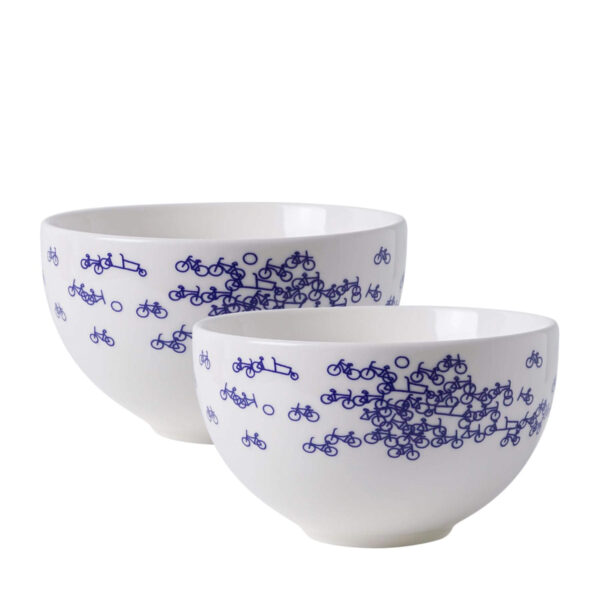 Yoghurt Bowl fiets Delfts Blauw