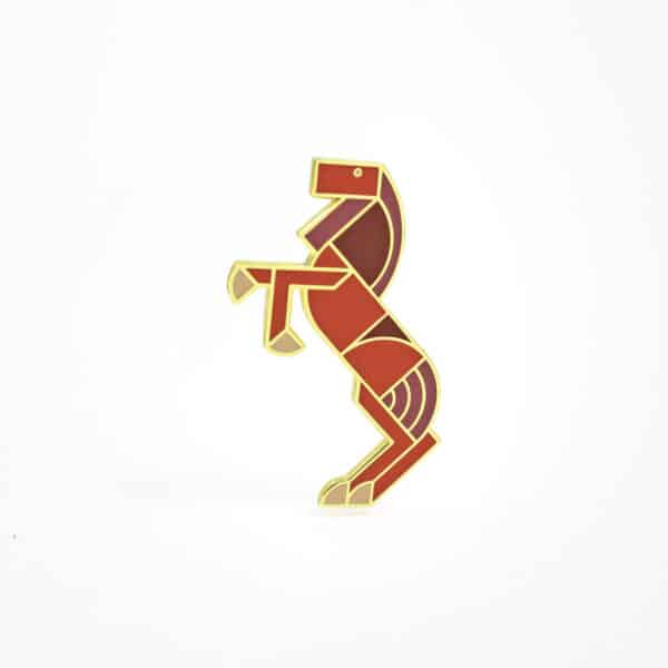 Broche Paard Terra (genummerd)