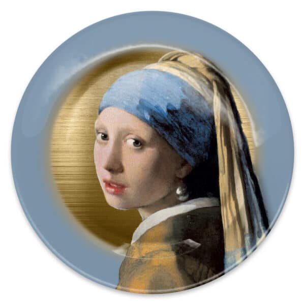Decoratief bord Meisje met de parel