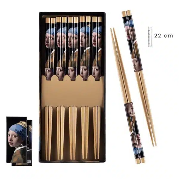 Eetstokjes Meisje met de parel