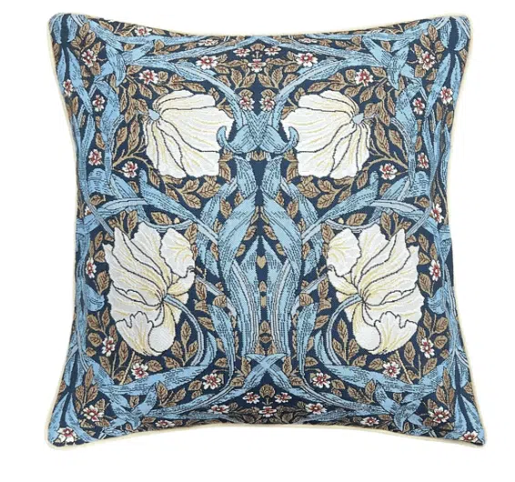 Kussenhoes Pimpernel en Thyme Blauw - William Morris