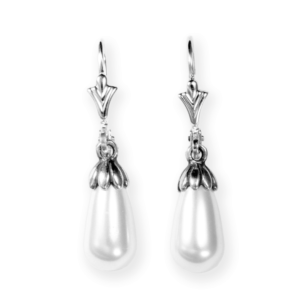 Oorbellen Art Nouveau Sterling Zilver