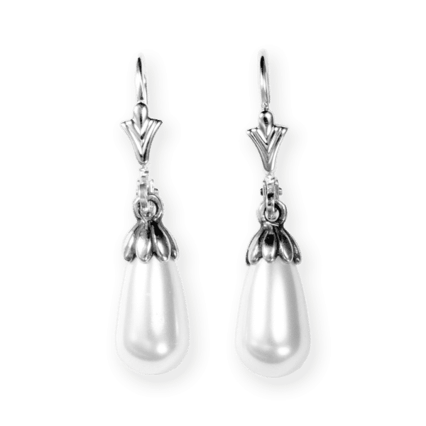 Oorbellen Art Nouveau Sterling Zilver