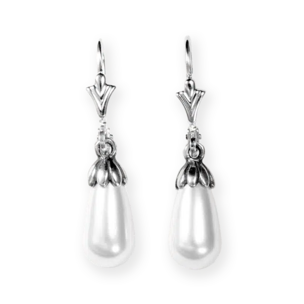 Oorbellen Art Nouveau Sterling Zilver