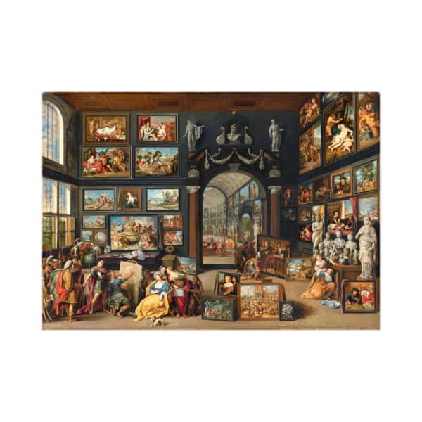 Poster groot Apelles schildert Campaspe, Haecht