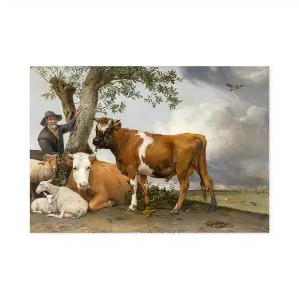 Poster klein De Stier, Paulus Potter