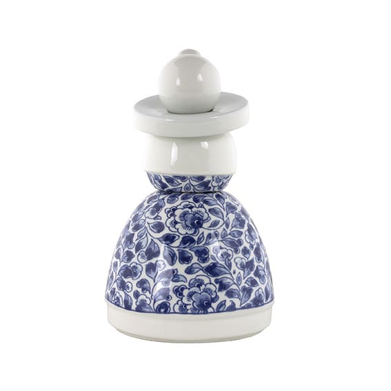 Proud Mary 4 Flower Pattern Delftsblauw