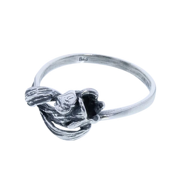 Ring Tulp Sterling Zilver