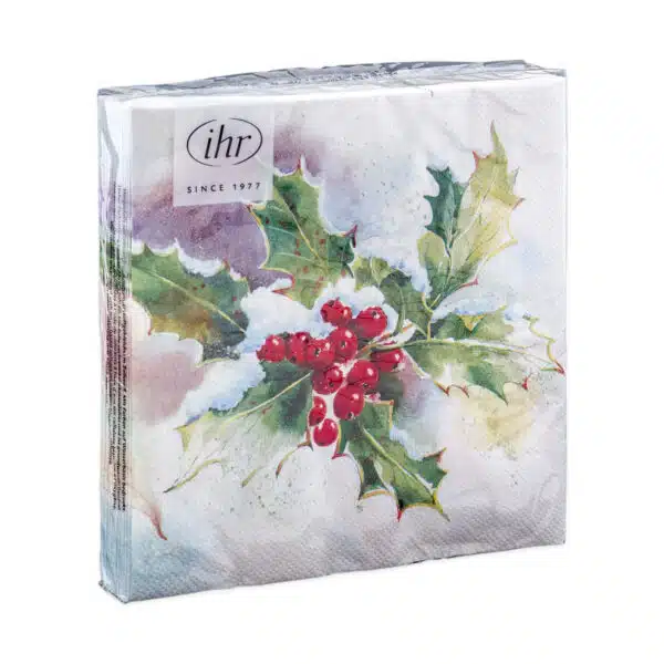 Servetten Winter Ilex