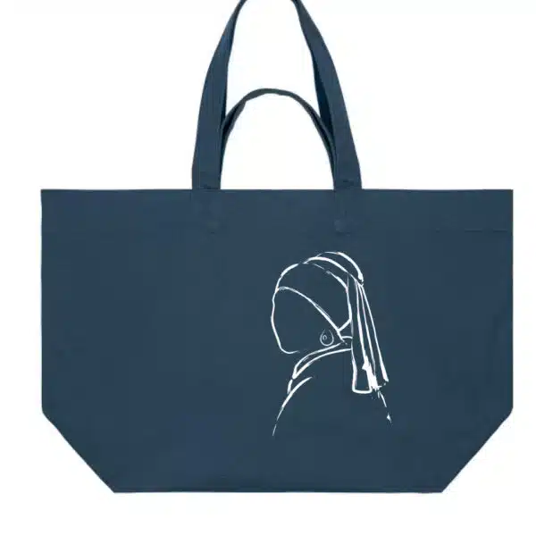 Tas canvas Meisje met de parel