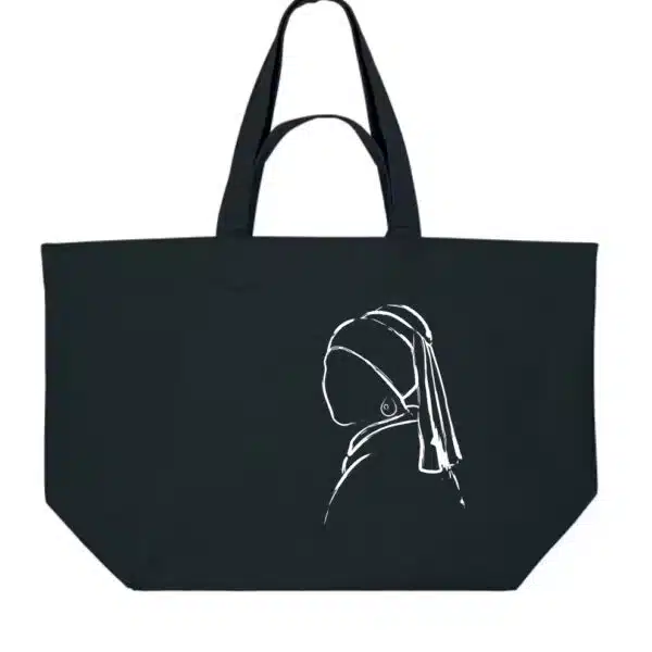 Tas canvas Meisje met de parel