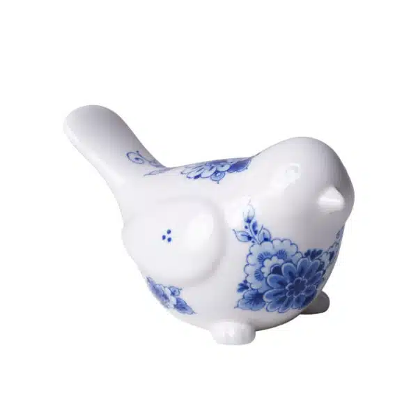 Decoratiebeeld Vogeltje Twiet - Keramiek - 10 cm