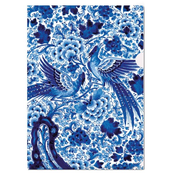 A4 map Royal Delft