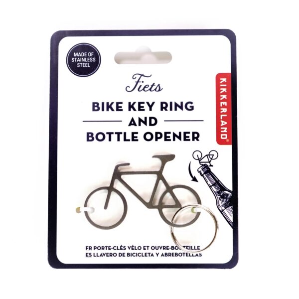 Sleutelhanger fiets en flesopener